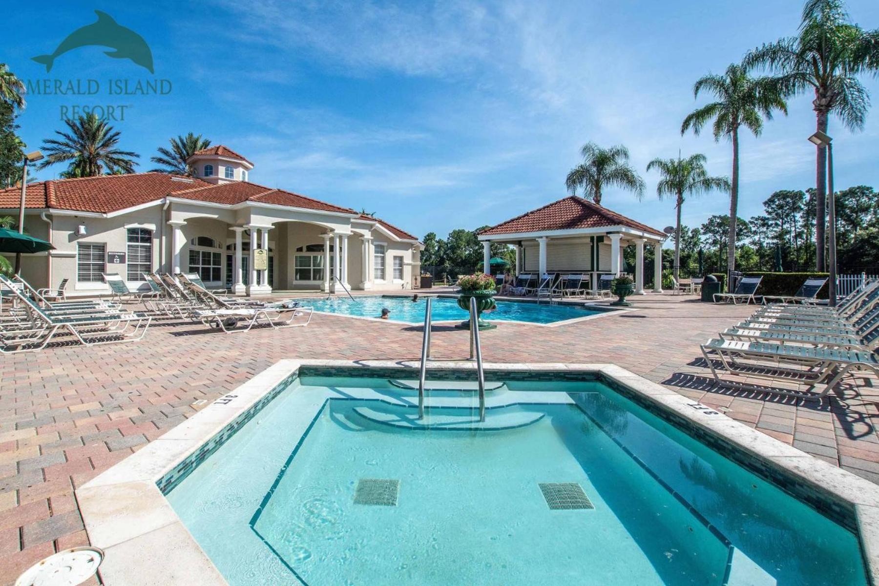 Four Corners Emerald Island Resort, Private Pool, Game Room And Bbq Grill, Near Disney!! מראה חיצוני תמונה